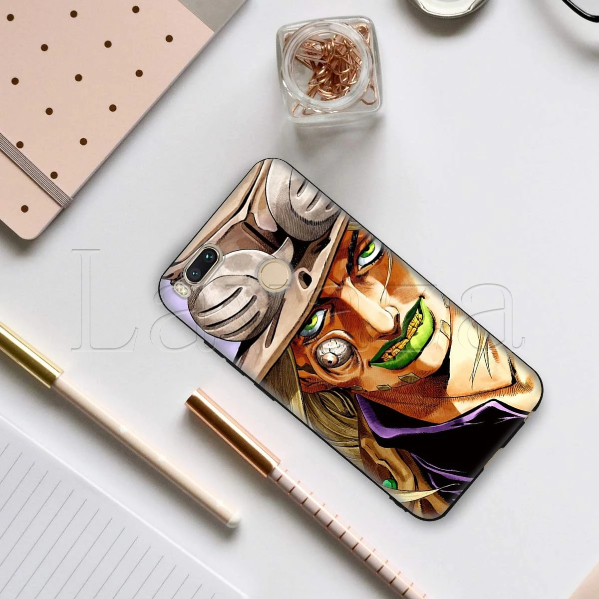 Силиконовый чехол Lavaza JOJO'S с невероятными приключениями для Xiaomi Redmi Note 4 4X 4A 5 5A 6 6a