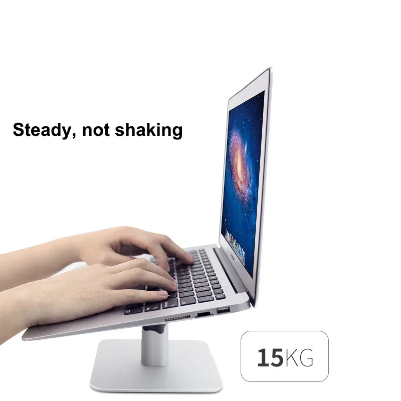 Алюминиевый держатель для ноутбука Vmonv подставка Macbook 11 12 13 15 дюймов регулируемая
