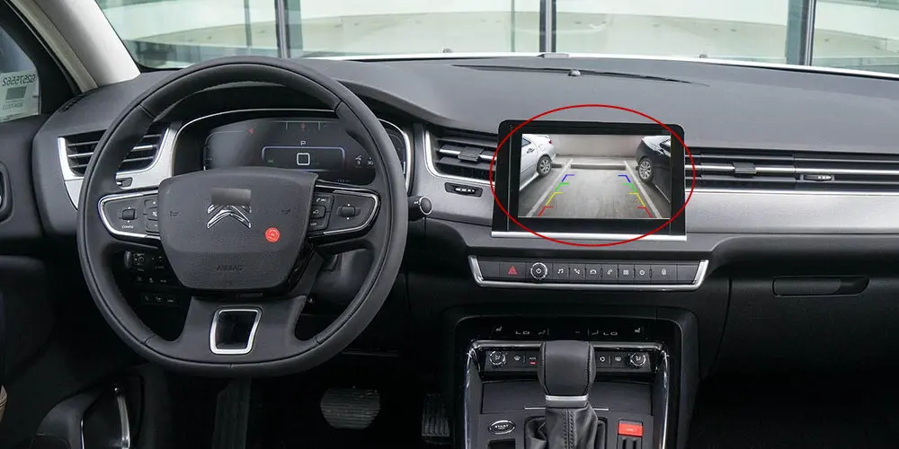 Liandlee Авто заднего хода Камера для Citroen C5 2008-/HD CCD сзади Парковка Резервное Камера работать с автомобильный завод Экран