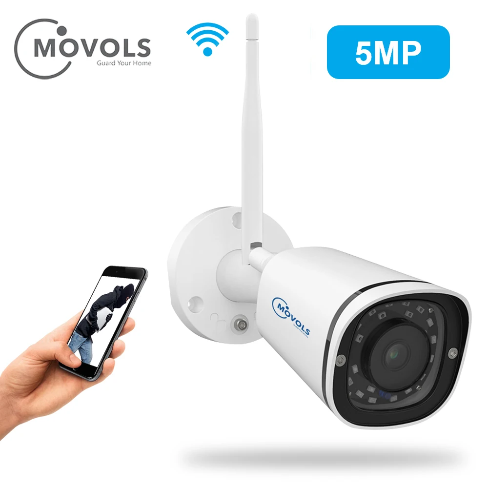 MOVOLS 5MP IP Камера Wi Fi на открытом воздухе POE Беспроводной 2 4G 5G камеры Wifi камера Onvif