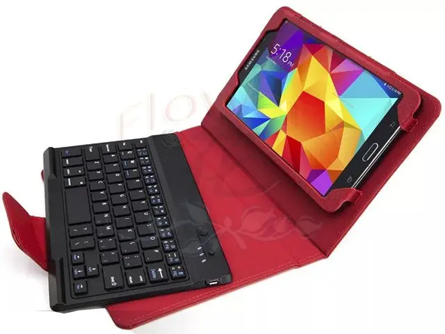 For Samsung Galaxy Tab 4 7&quot T230 T231 T235 Removable Wireless Bluetooth ABS Plastic Keyboard &amp PU Leather Case Smart Cover |