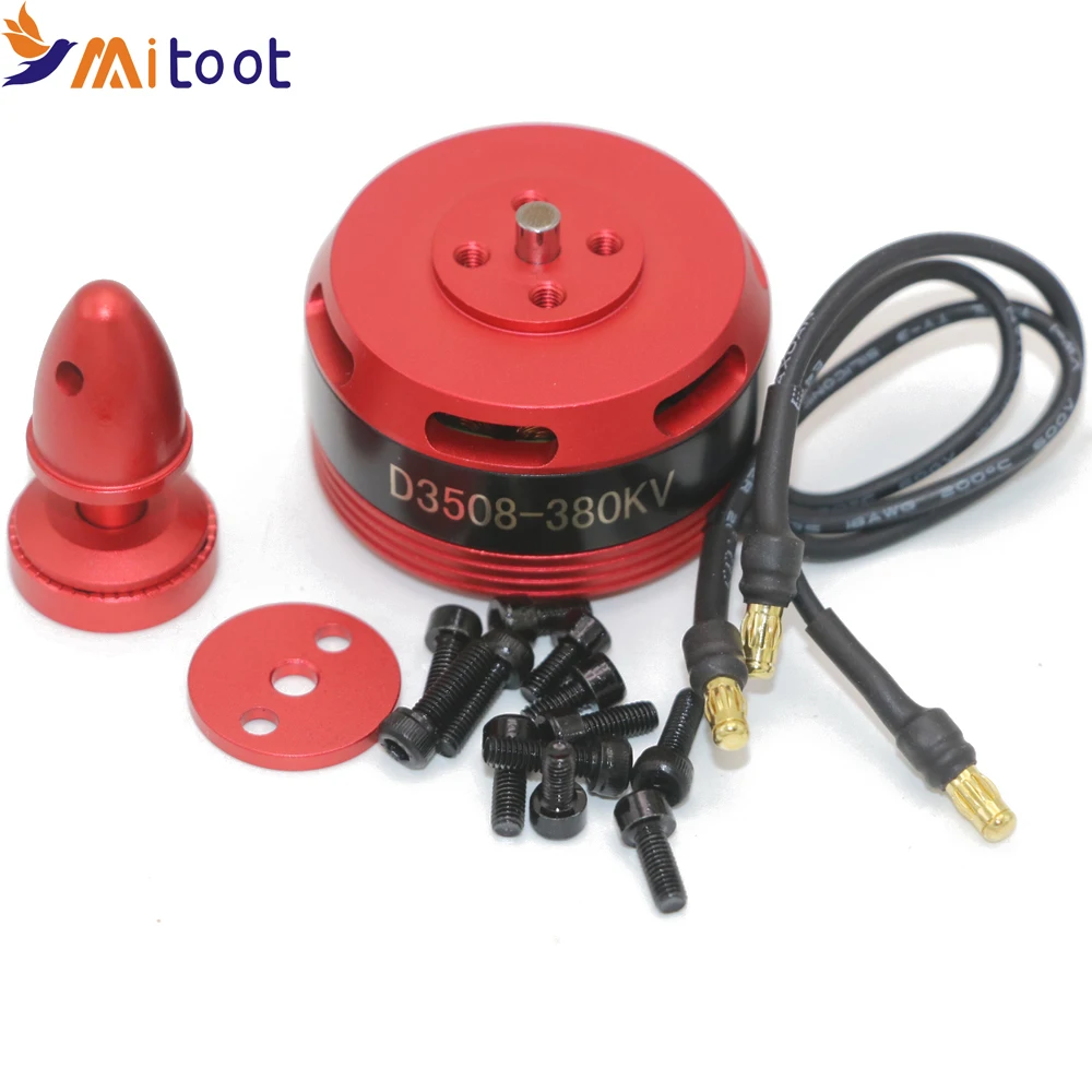 4 шт./лот Mitoot D3508 380KV 580KV 700KV Поддержка двигателя аналогично для радиоуправляемого