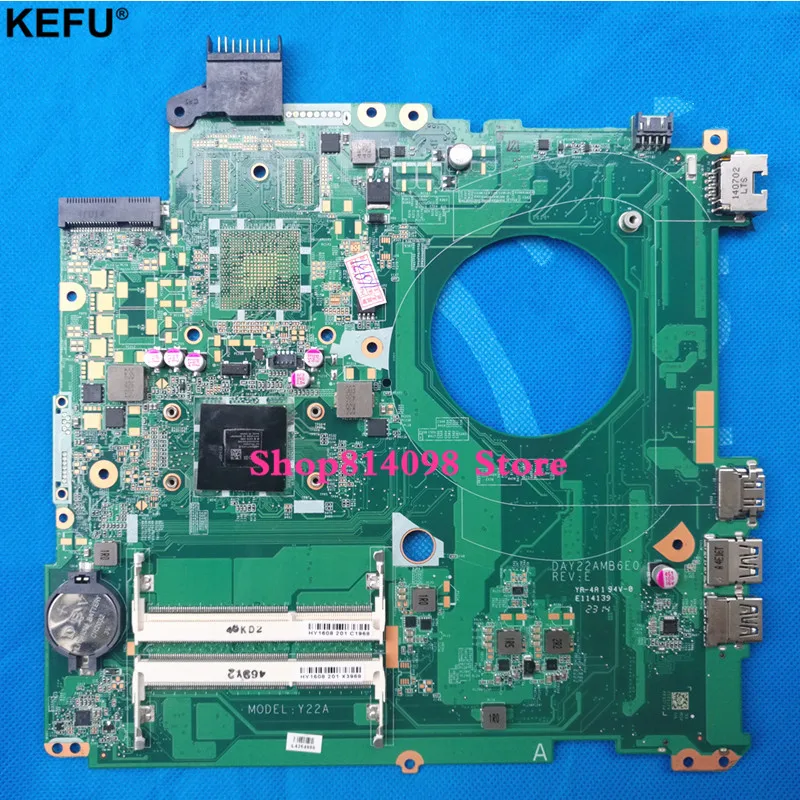 

762526-501 Бесплатная доставка для ноутбука HP 15-P 15-P010DX материнская плата 762526-001 DAY22AMB6E0 материнская плата A8-6410 100% протестирована