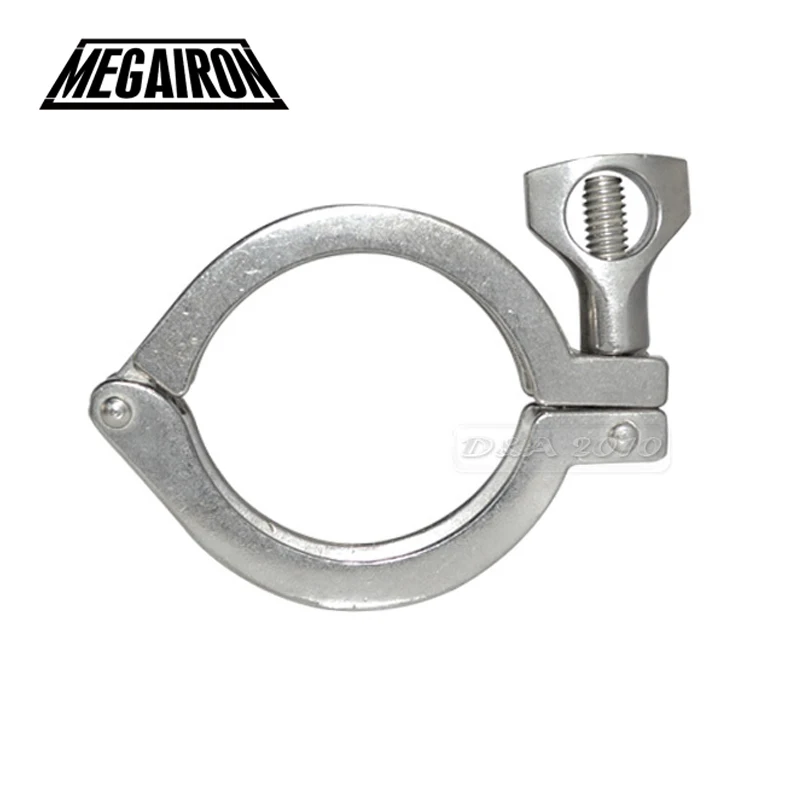 Megairon 2 &quotиз нержавеющей стали ss sus 316 санитарно-clamp одного пальца Три зажимы Clover