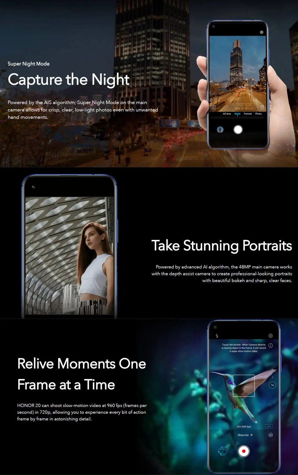 Мобильный телефон Honor 20, 6,26 дюймов, 8 ГБ ОЗУ, 256 Гб ПЗУ, Восьмиядерный процессор Kirin 980, супер зарядка, боковой отпечаток пальца, Android 9, NFC, смартфон