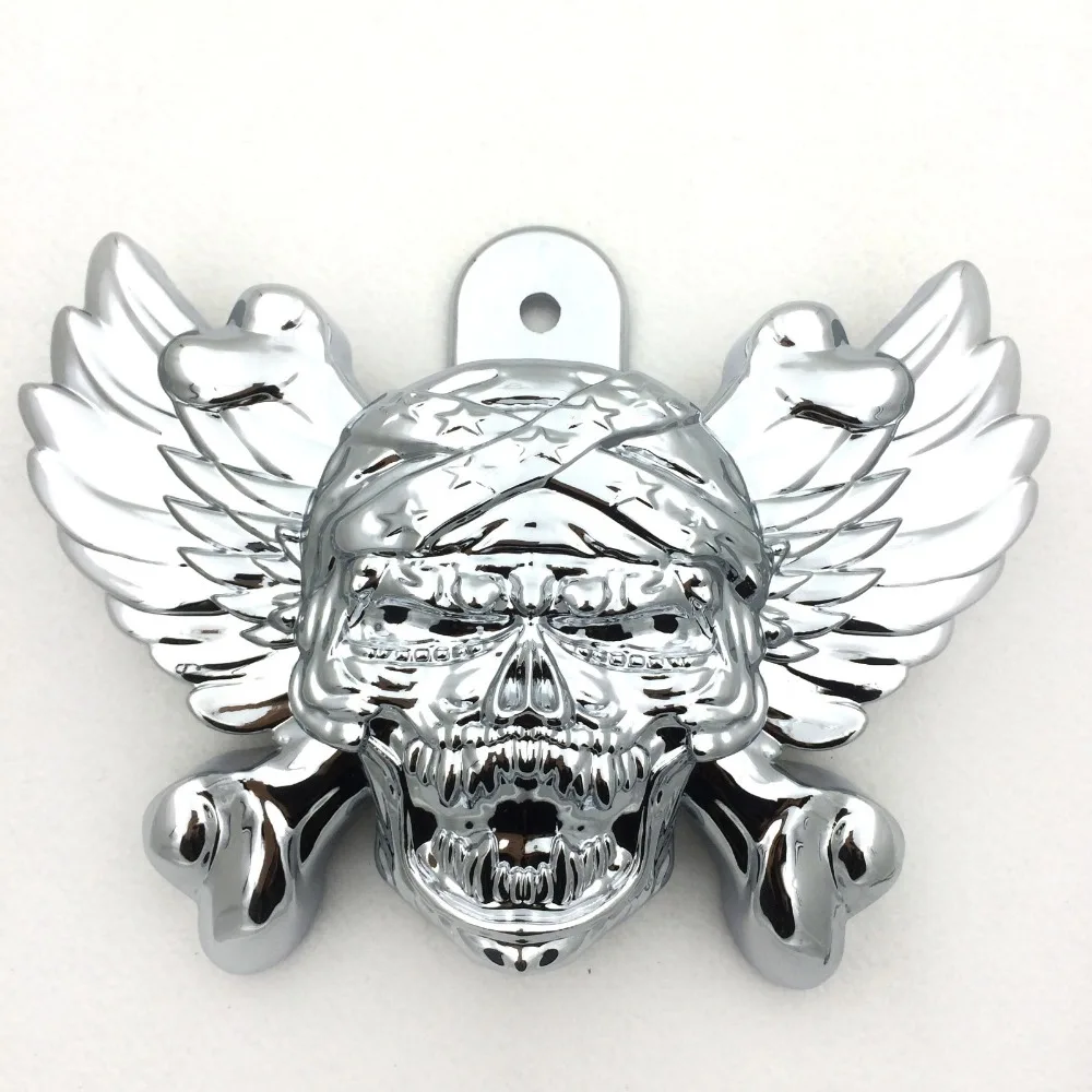 Aftermarket Бесплатная доставка Череп Зомби гудок для 1992 2015 Harley Davidson с боковым
