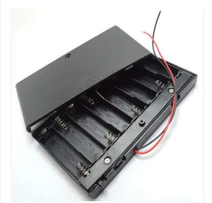 10 шт. держатель батарейки 8 12 В|box wire|box boxbox case holder |