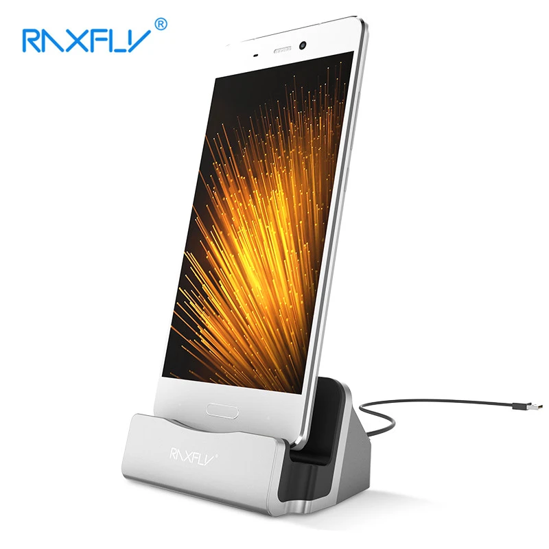 Док-станция RAXFLY для зарядки Xiaomi mi8 6 6X 5 настольная подставка-держатель Samsung S9 S8 Plus