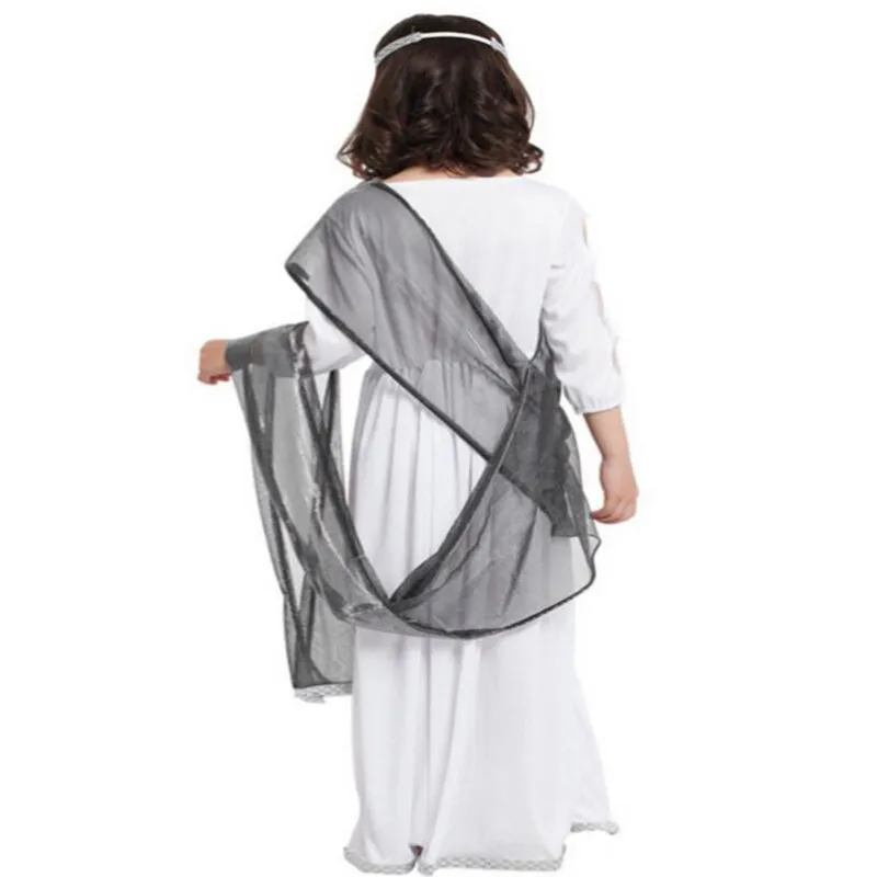 Children Girl Ancient Greece Rome Cosplay Stage Performance Role Play Party halloween costume for kids|Костюмы для девочек| |