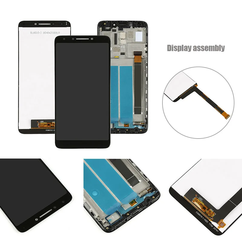 Display Assembly for Alcatels Replacement LCD Touchea Screen Digitizer Black redmi note 7 SGA998 | Мобильные телефоны и
