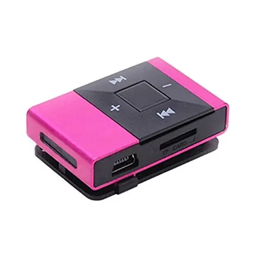 AAAE Топ Мини Портативный USB 2 0 Клип Цифровой MP3 музыкальный плеер Перезаряжаемые Поддержка 8 GB SD карты памяти