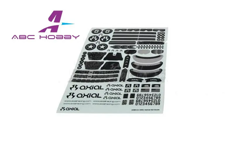 1/10 гонки по оси AX80131 Axial Skull набор шлемов only sticker|stickers stickers|sticker setstickers racing |