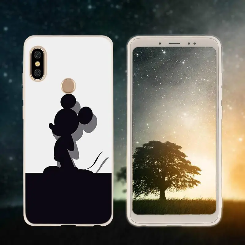Silicone 7 Мягкий чехол для Xiaomi Redmi Note 8, 7, 6, 5 Pro, 8a, 7, 6pro, 6a, s2, 5a, 4a, 5 plus, y3, чехол, Etui - Цвет: Silicone 7