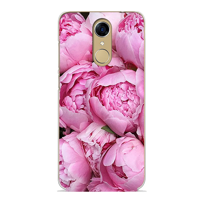 L106 Чехол с рисунком для Cubot Note Plus, чехол, силиконовый мягкий ТПУ чехол s для Cubot Note Plus, чехол с изображением диких цветов, животных, сумки 5,2 дюймов - Цвет: L106