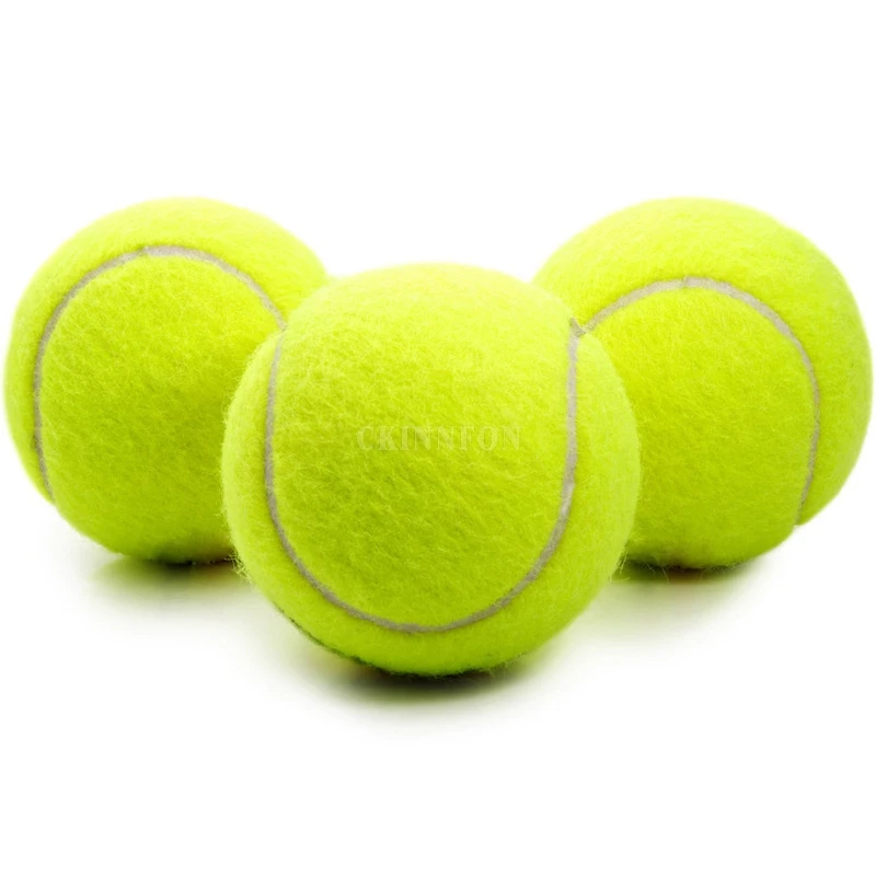 

500Pcs/Lot Yellow Tennis Balls Sports Tournament Outdoor Fun Cricket Beach Dog High Quality