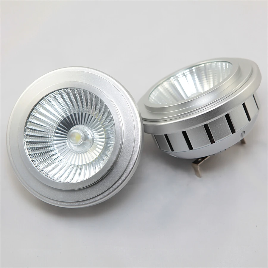 Приглушаемая яркая лампа высокой мощности LED освещение G53 с COB матрицей 12 В