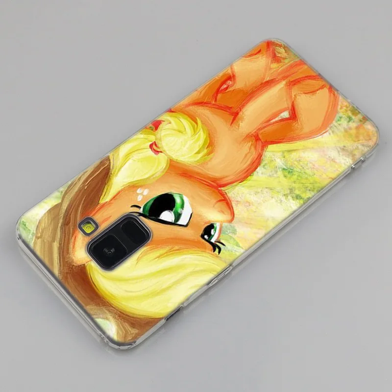 С рисунком из мультфильма «Мой Маленький Пони» силиконовый чехол для samsung Galaxy A50 A30 A10 A40 A6 A8 плюс A20 E A5 A7 примечание 9 8 Модный чехол с принтом"