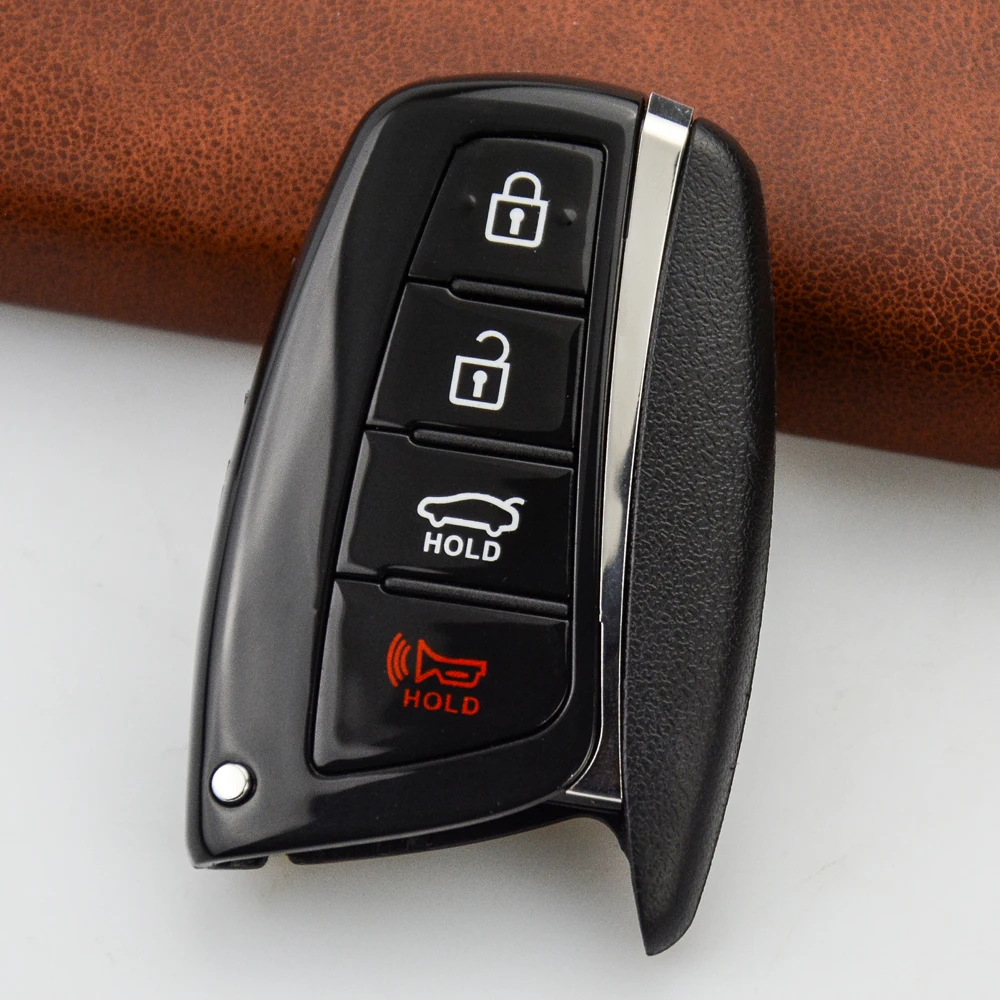 OkeyTech 4 кнопки автомобильный брелок для автомобильного ключа Hyundai Genesis 2013 2015 Santa Fe