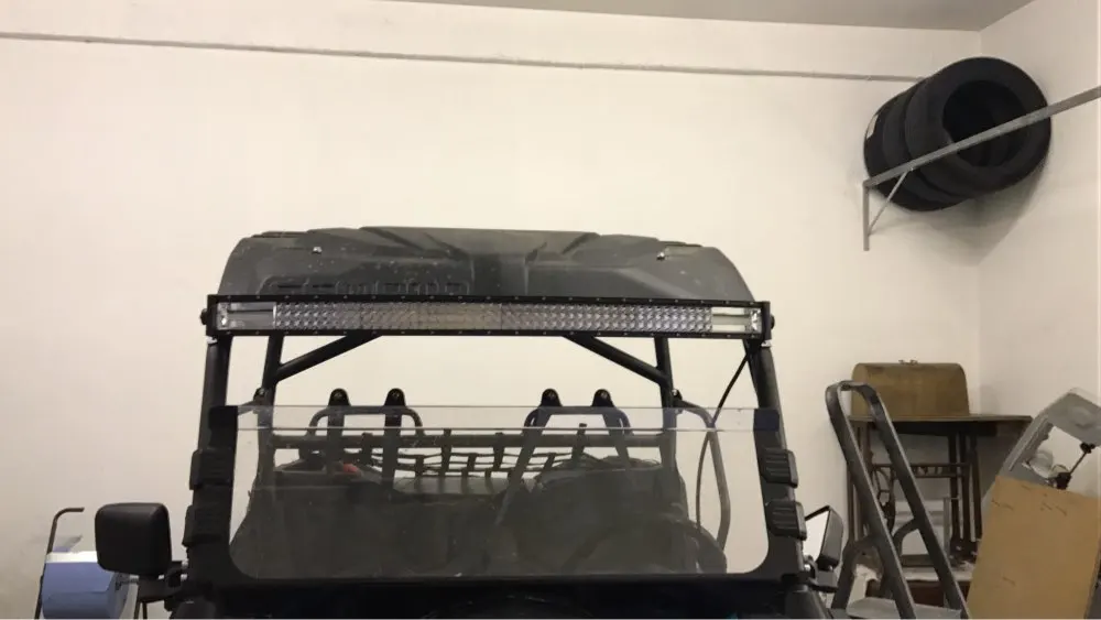AUXMART 3 ряд 4" светодиодный бар 22" 3" 50" изогнутый внедорожный светодиодный рабочий светильник для грузового пикапа 4X4 Camber тонкий светодиодный светильник 12 В 24 В