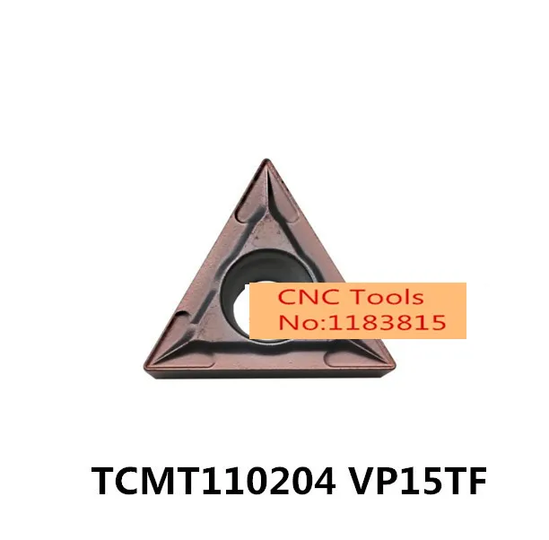 10 шт. TCMT110202 VP15TF/TCMT110204 VP15TF/TCMT110208 VP15TF твердосплавные вставки для токарного
