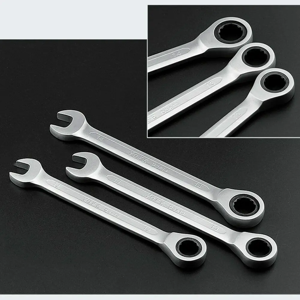 

Fixed Head Repair Tools Ring Multifunctional Home Auto Ratchet Wrench Set