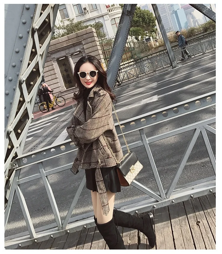 Осень 2018 новое Брендовое модное классическое женское двубортное пальто