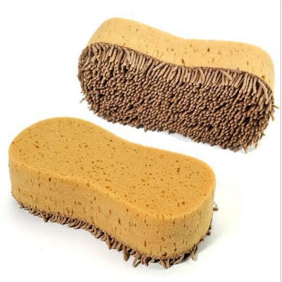 Высокое качество 8 персонаж плюшевая Анти Царапины губка для мытья автомобиля