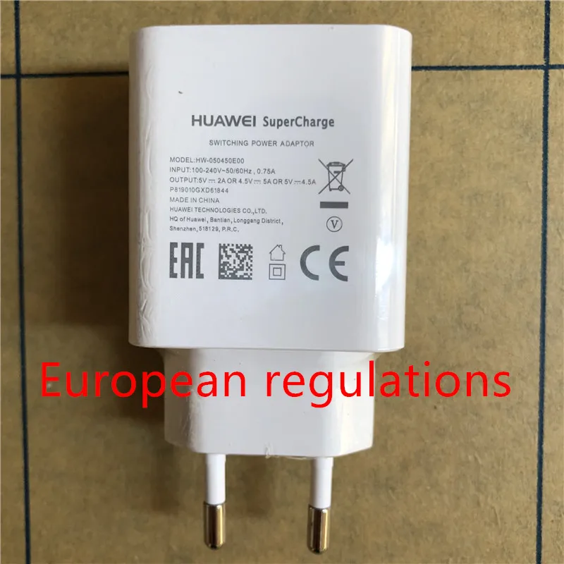 Оригинальный Huawei Mate 9 10 20 P10 Plus P20 Pro Honor V10 P30 P30pro суперзарядка быстрое супер