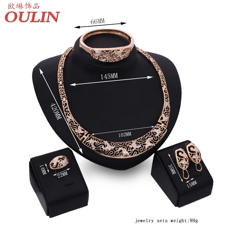 2016 новая европа и соединенные штаты преувеличены ювелирные комплект ожерелье