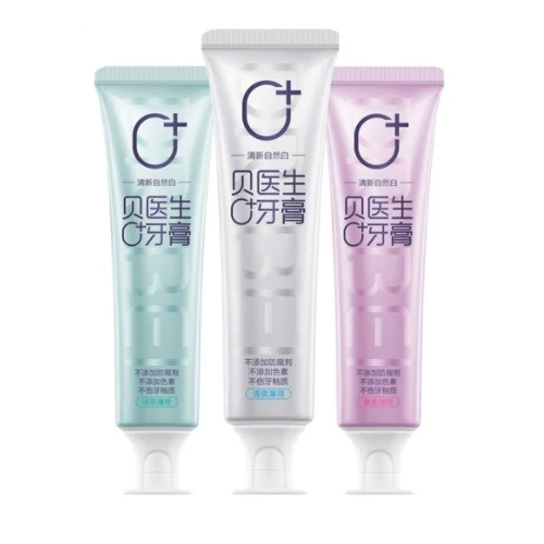 Toothpaste Xiaomi Doctor B зубная паста ноль добавить без пигмента без консервантов три мягкий вкус здоровый для беременных женщин детей - Цвет: Toothpaste
