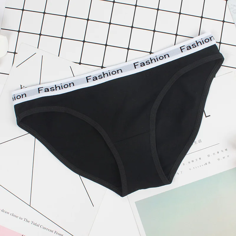 12pcs Fashion Women Underwear Panties Soft Cotton Sexy Briefs for Girls High Quality Female Underpants