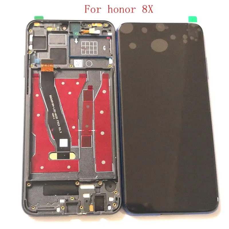 Для Huawei Honor 8X JSN L21 L42 L22 ЖК дисплей + Сенсорное стекло дигитайзер рамка полный