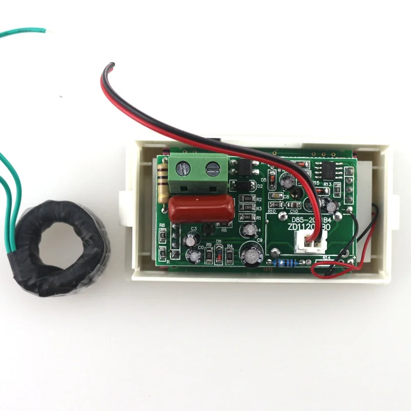 Цифровой AC 50A 100 300V/AC 100A 80 300V Вольтметр Амперметр ампер Панель измеритель