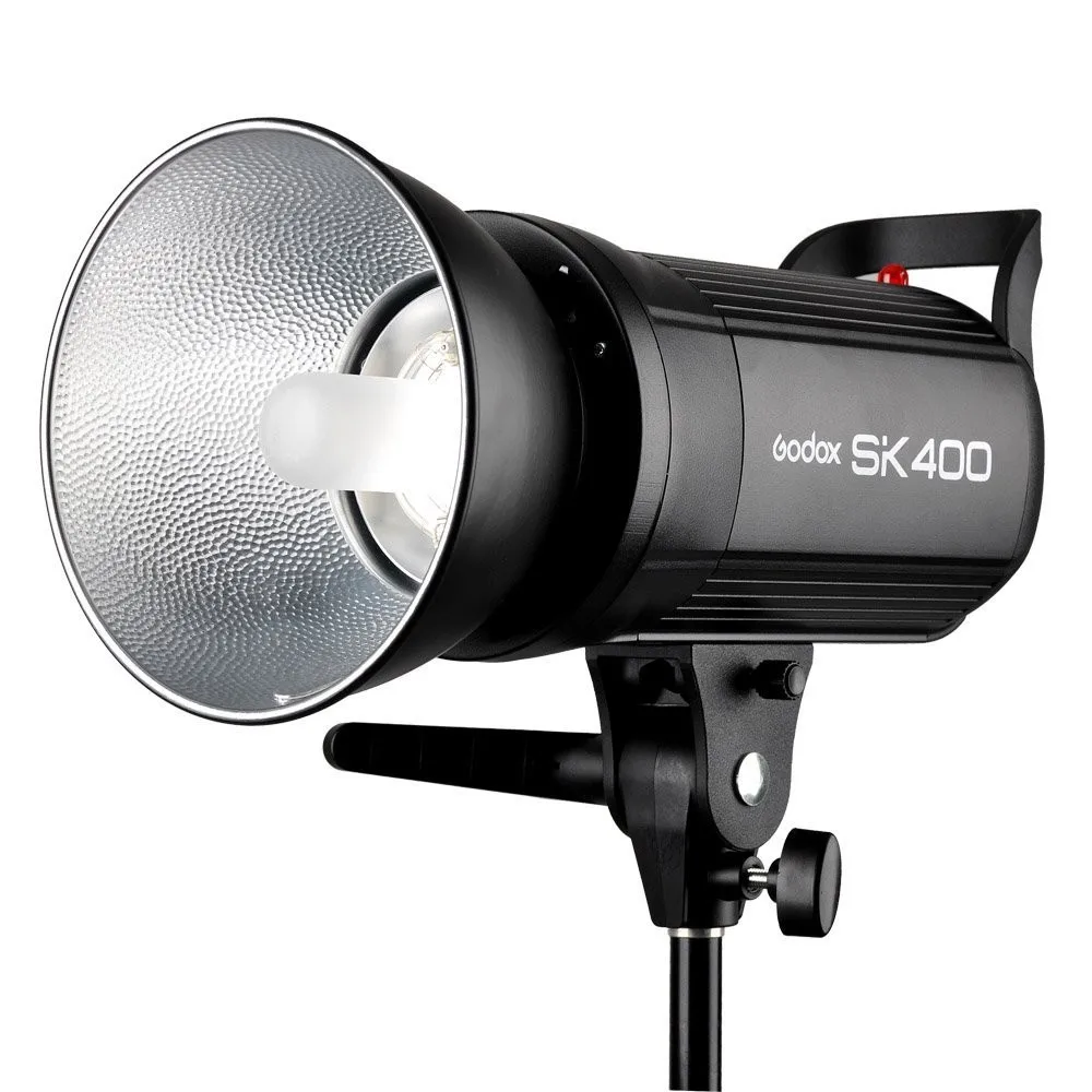 

Студийный стробоскоп Godox SK400 400WS, светодиодный дисплей GN65, вспышка