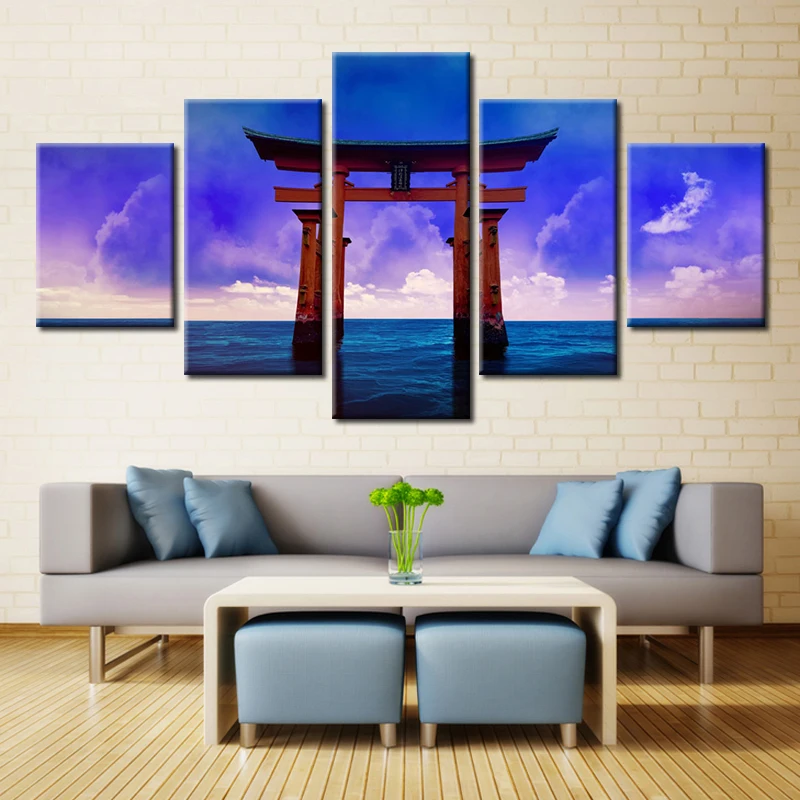 5 шт. набор для рисования на холсте без рамки | Дом и сад