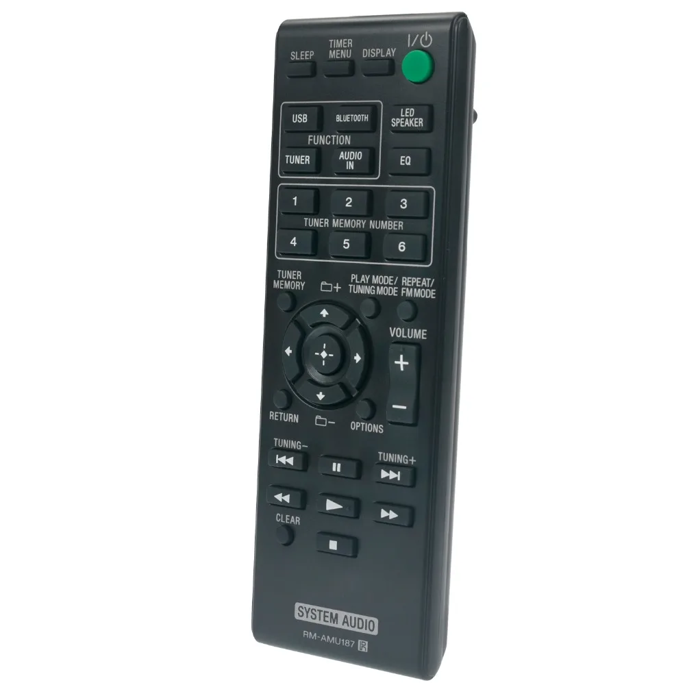 Новый телефон с дистанционным управлением для Sony Audio SYSTEM RM AMU187 GTKN1BT|Пульты ДУ| |