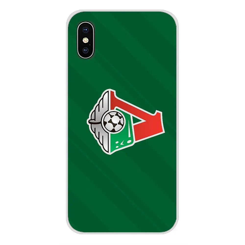Lokomotiv Логотип для Apple iPhone X XR XS MAX 4 4S 5 5S 5C SE 6 6S 7 8 Plus ipod touch Аксессуары чехлы телефонов