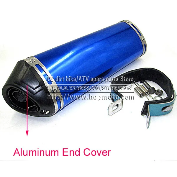 Акция: Алюминиевый глушитель выхлопных газов для питбайка 38 мм перемещения