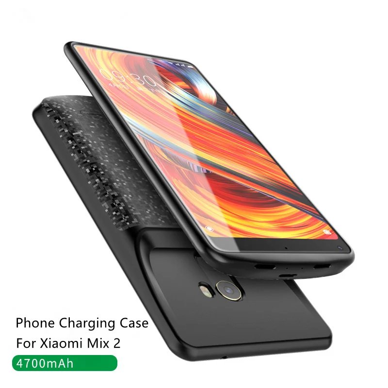 SPCASE 4700 мАч Портативный Батарея Зарядное устройство чехол для Xiaomi Mix 2 ультра