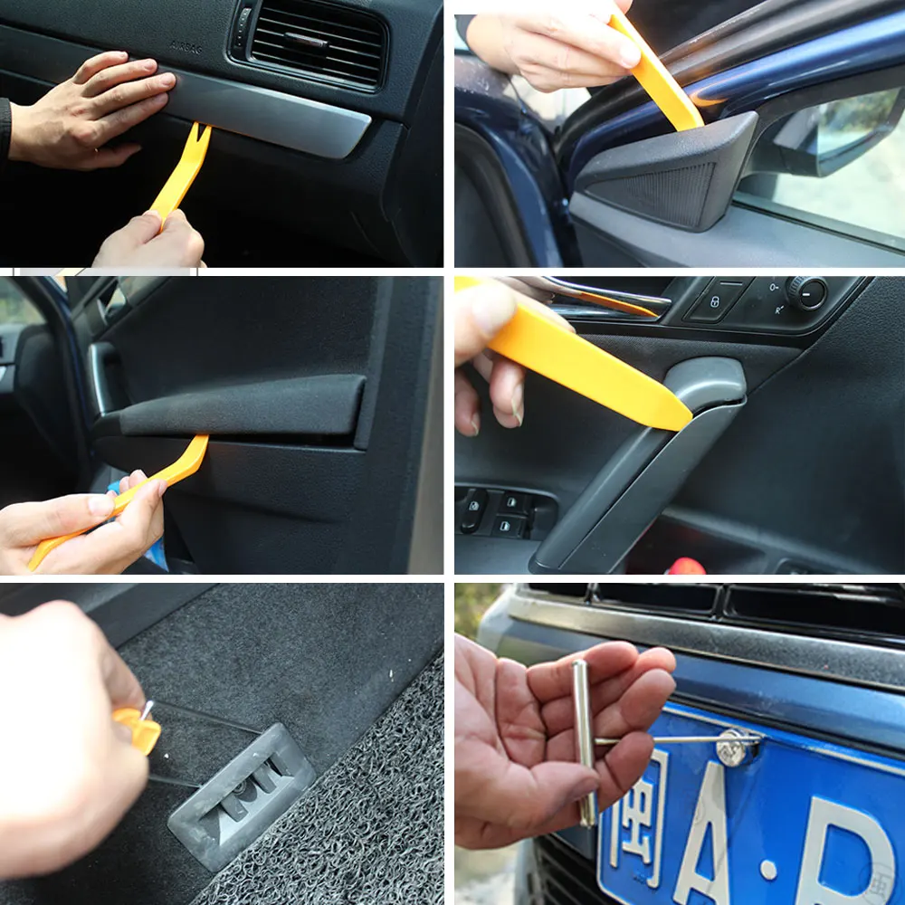 12pcs Car Audio Door Removal Tool For Universal Install Repair Portable Practical Clip Panel Pry | Автомобили и мотоциклы