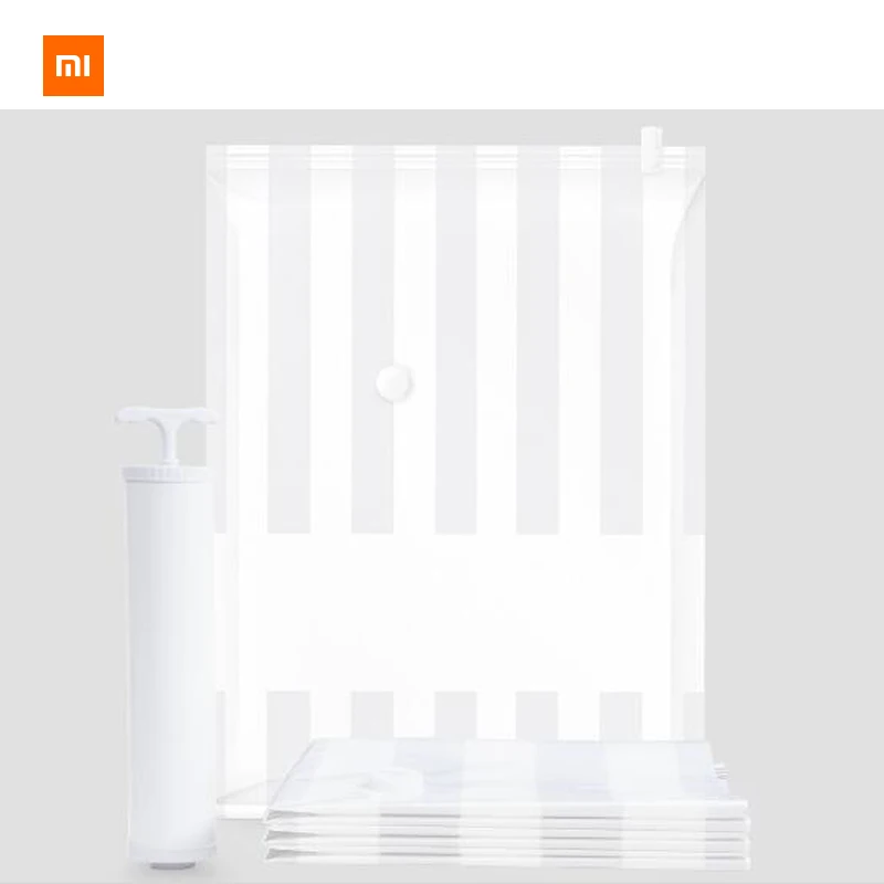 Xiaomi умный Вакуумный пакет для хранения, набор для ежедневного хранения стеганых подушек