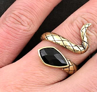 Красная змея большие скидки! Женское и мужское кольцо с имитацией меди новинка 2016