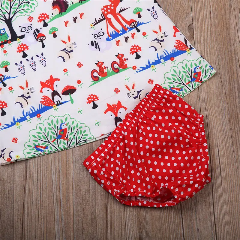 IMCUTE Newborn Baby Girl 3PCS Clothes Set Dress Tops +Pants Headbands Cute Floral Outfits | Мать и ребенок