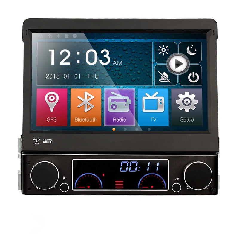 Автомобильный dvd плеер 1 DIN GPS WIN8 UI сенсорный экран стерео радио автомобильная +