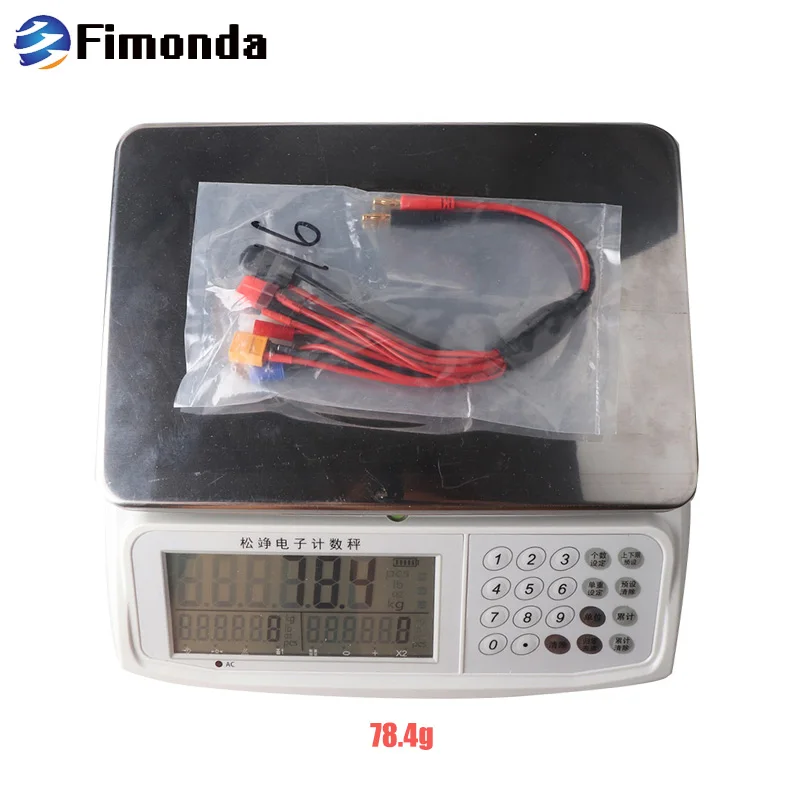 Набор проводов для зарядного устройства Fimonda 8 в 1 JST XT60 EC3 FUTABA TAMIYA T TRX SKYRC IMAX B6
