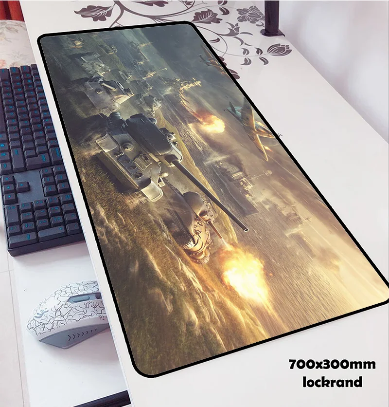 Коврик для мыши World of Tank 700x300x3 мм коврик ноутбук компьютерный игровой геймерский