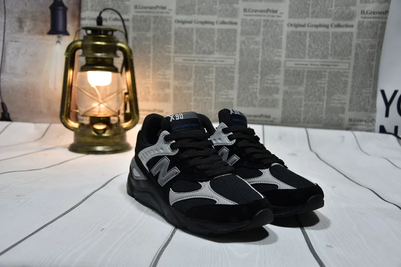 Оригинальные кроссовки New Balance серии X90 в стиле ретро, кроссовки для отдыха, 8 цветов