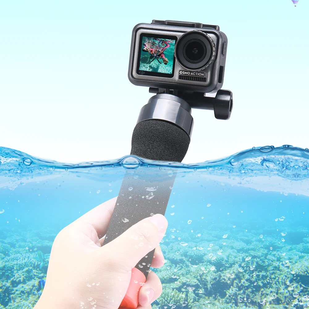 ULANZI поплавок рукоятка плавучий стержень палка для DJI OSMO Action Pocket Gopro Hero 7 6 5 Xiaomi Yi 2 4 K