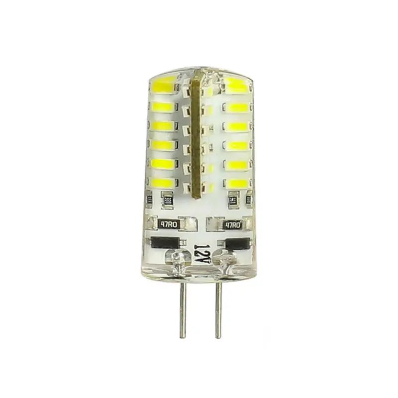 1 упаковка G4 Лампа 48 SMD 3014 DC 12V 6ВТ 440 500LM светодиодный светильник LED лампы
