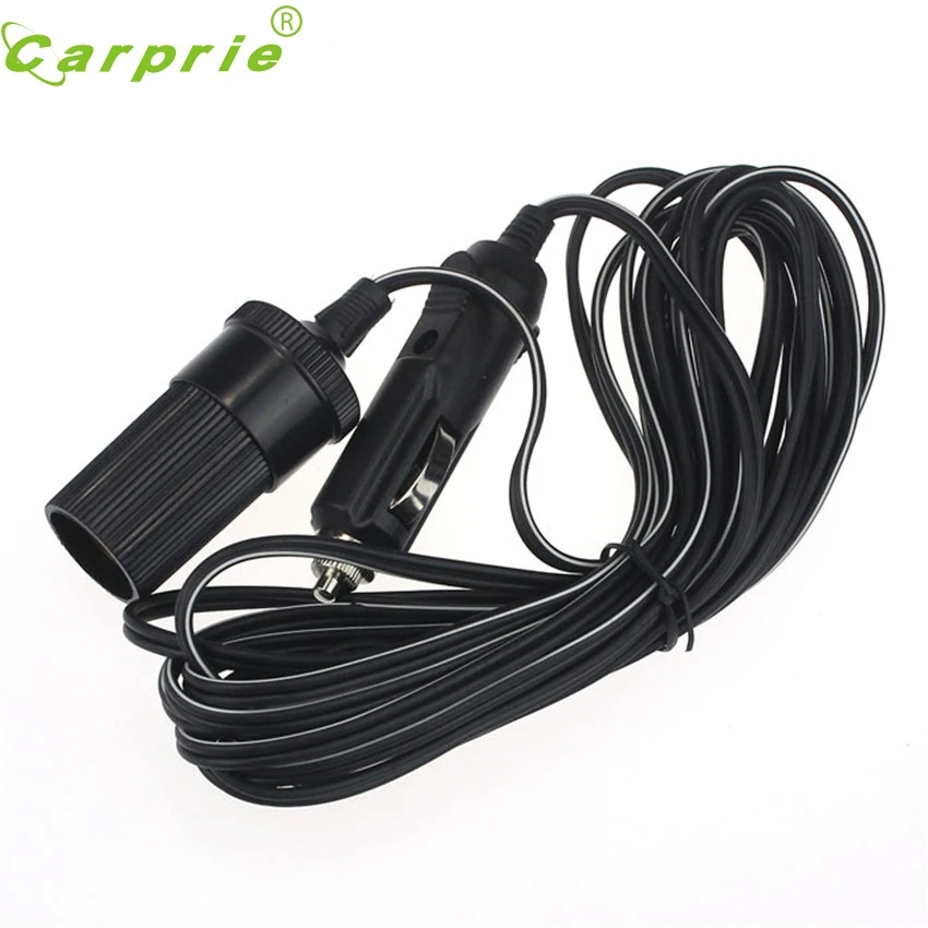 CARPRIE Super drop ship car styling 12V 24V 10A Car Accessory Cigarette Lighter Socket Extension Cord Cable 1-5m Mar714 | Автомобили и